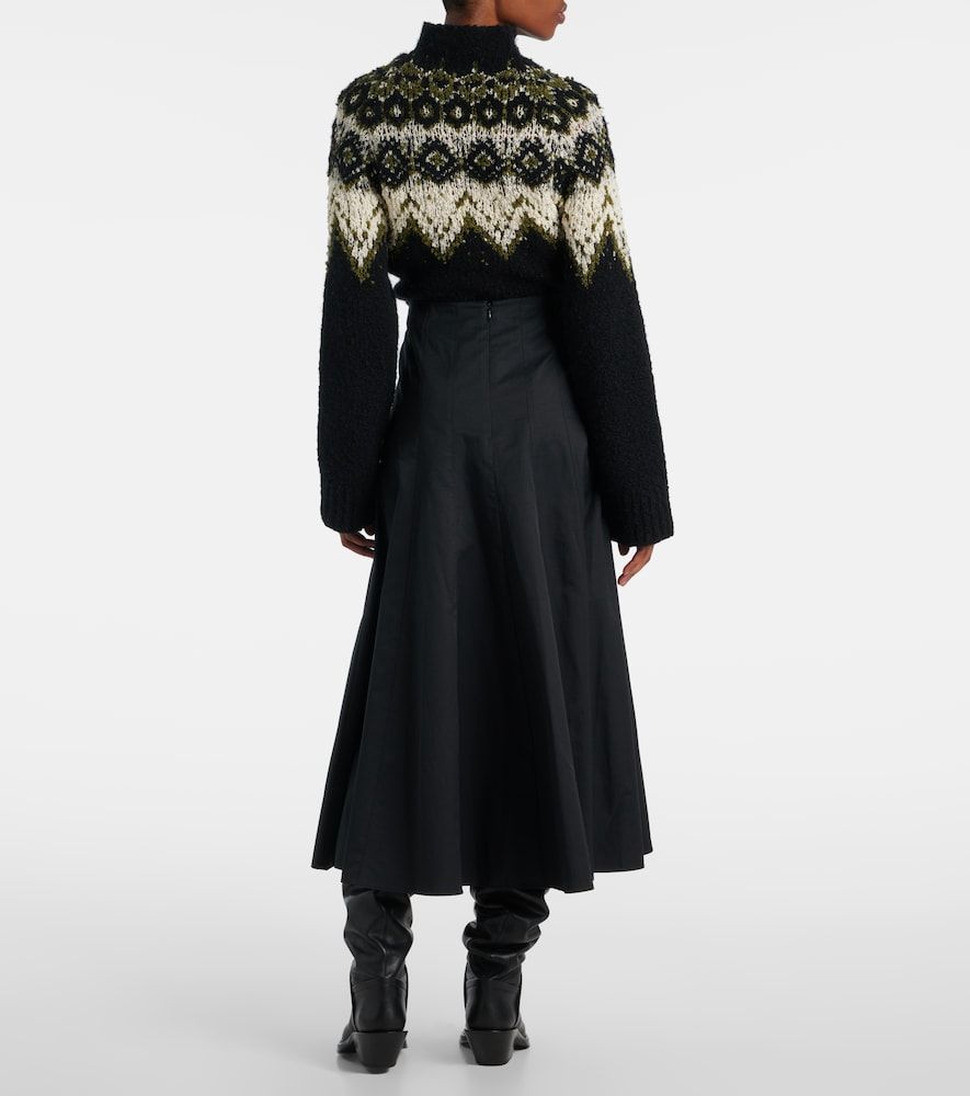 Heidi cotton-blend midi skirt - Proenza Schouler - Modalova