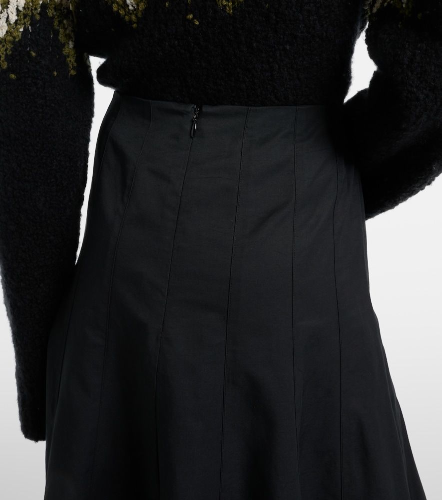 Heidi cotton-blend midi skirt - Proenza Schouler - Modalova