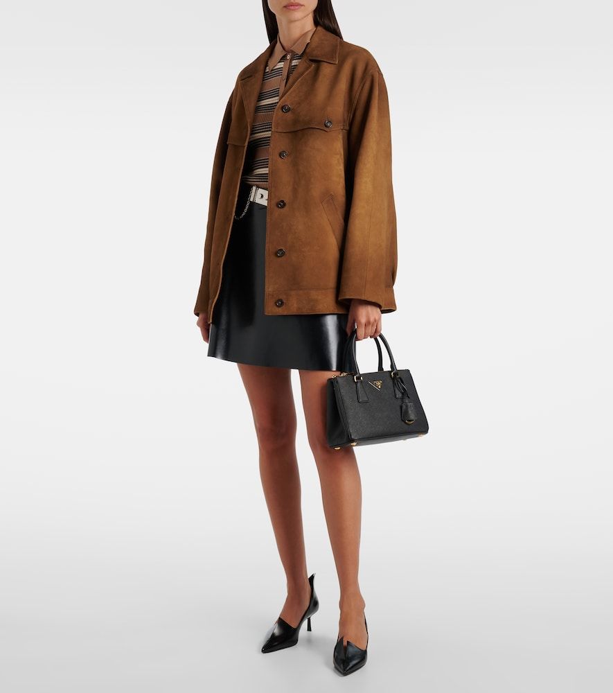 Tote Bag Galleria Small aus Leder - Prada - Modalova