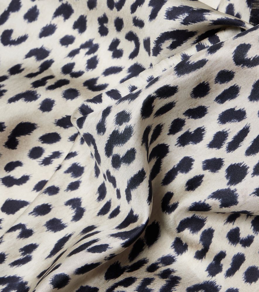 Nili Lotan Leopard print silk scarf - Nili Lotan - Modalova
