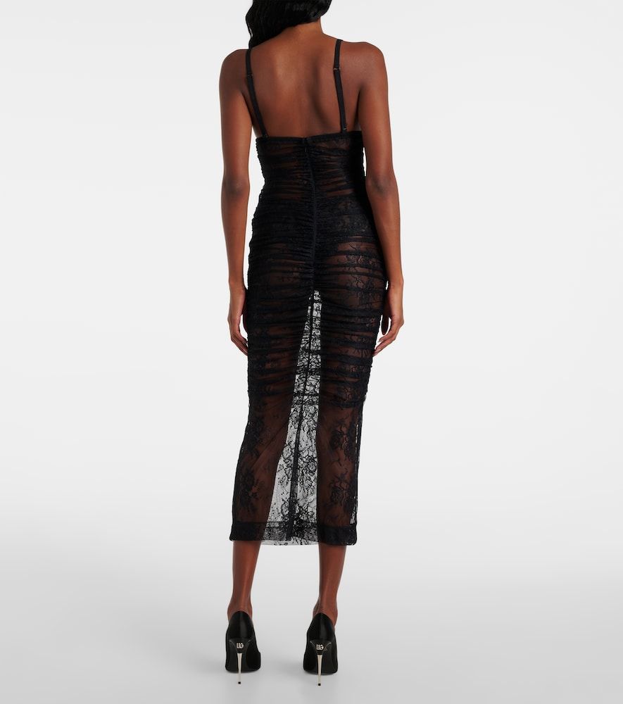 Abito sottoveste in pizzo - Dolce&Gabbana - Modalova