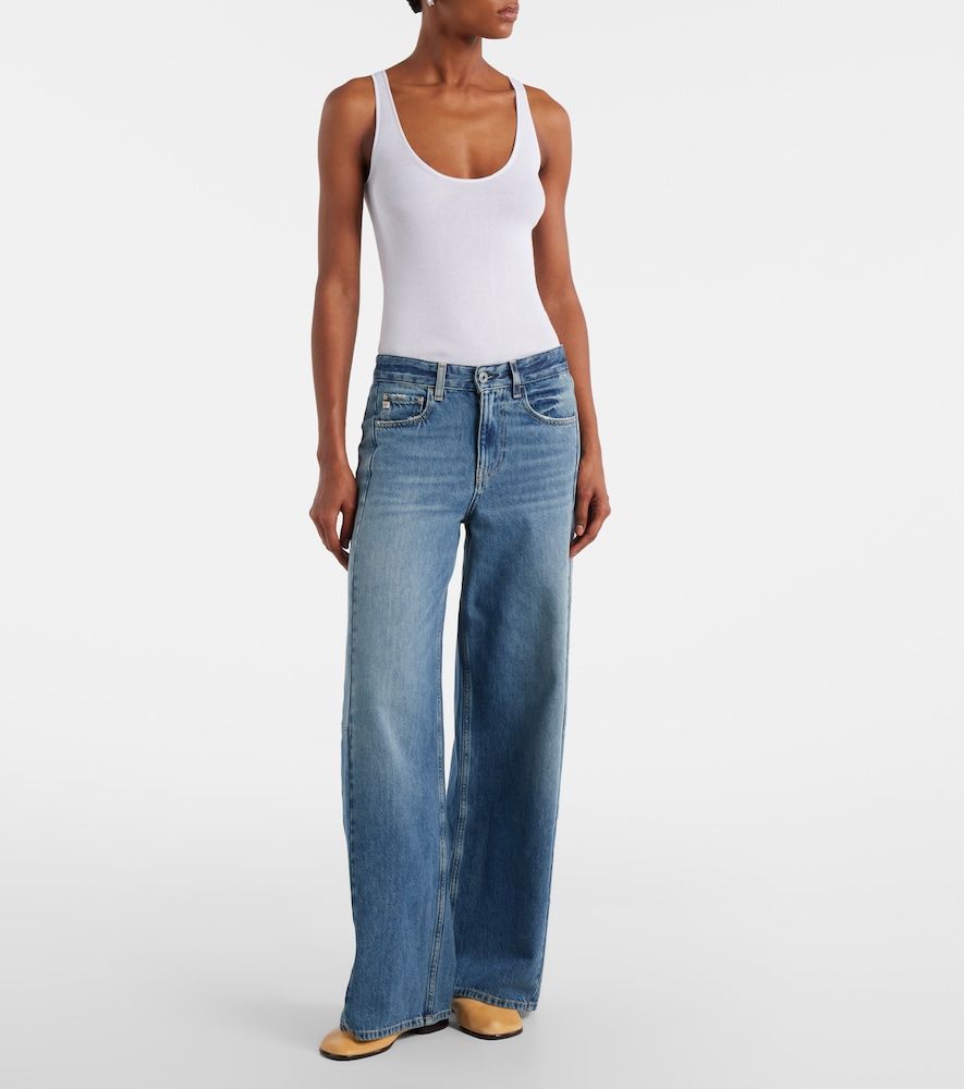 Mid-Rise Wide-Leg Jeans Jesolo - AG Jeans - Modalova