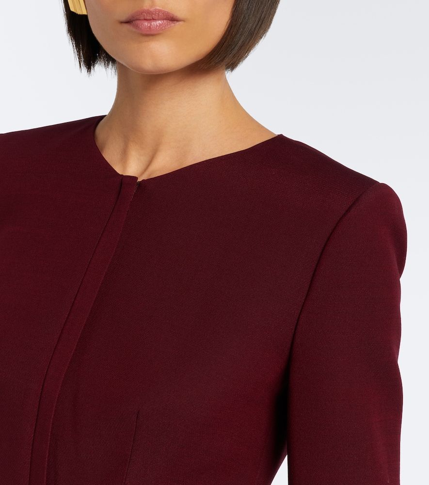 Schößchenjacke aus Wolle und Seide - Roland Mouret - Modalova