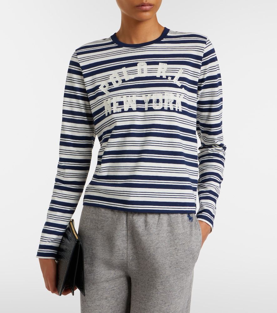 Camiseta de algodón estampada a rayas - Polo Ralph Lauren - Modalova