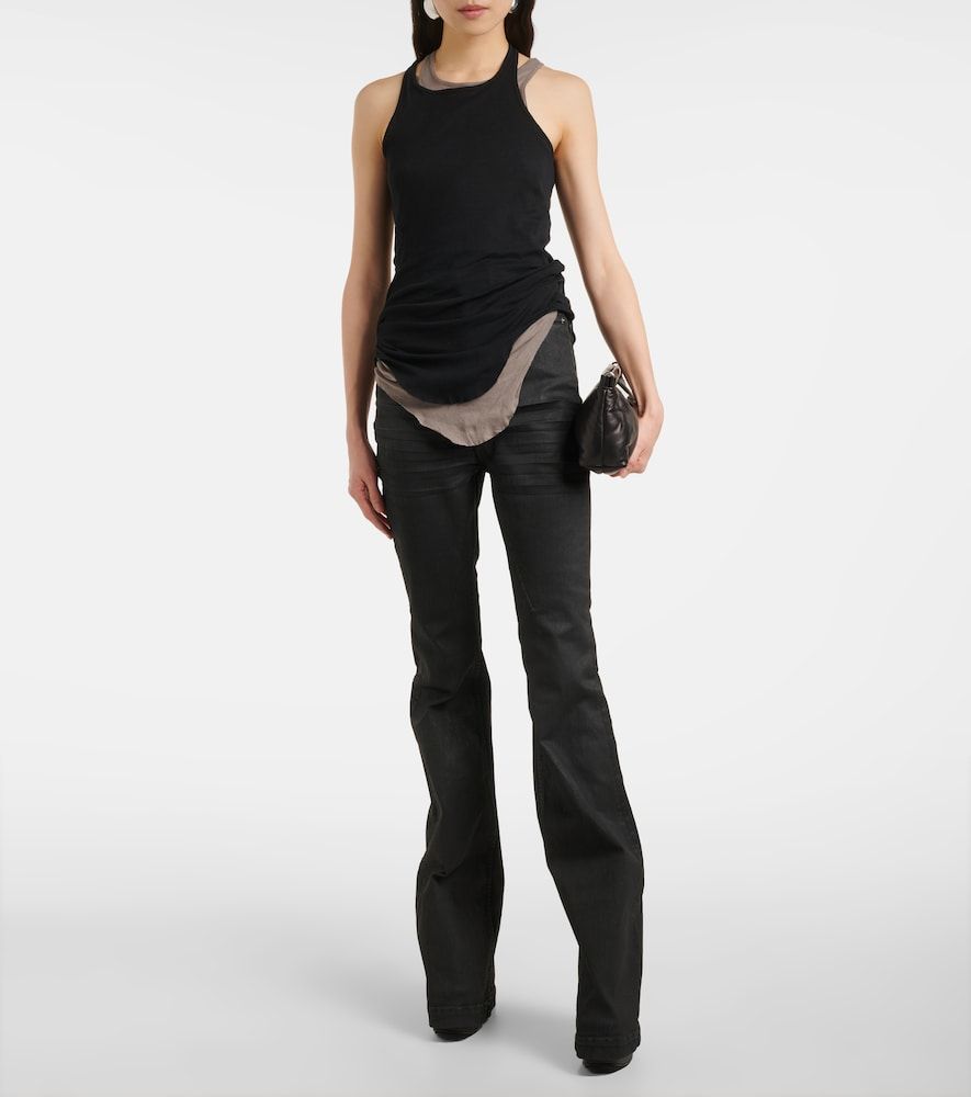 Top in maglia a coste di cotone - Rick Owens - Modalova