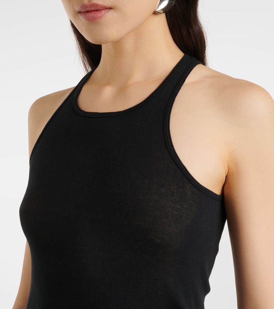 Top in maglia a coste di cotone - Rick Owens - Modalova