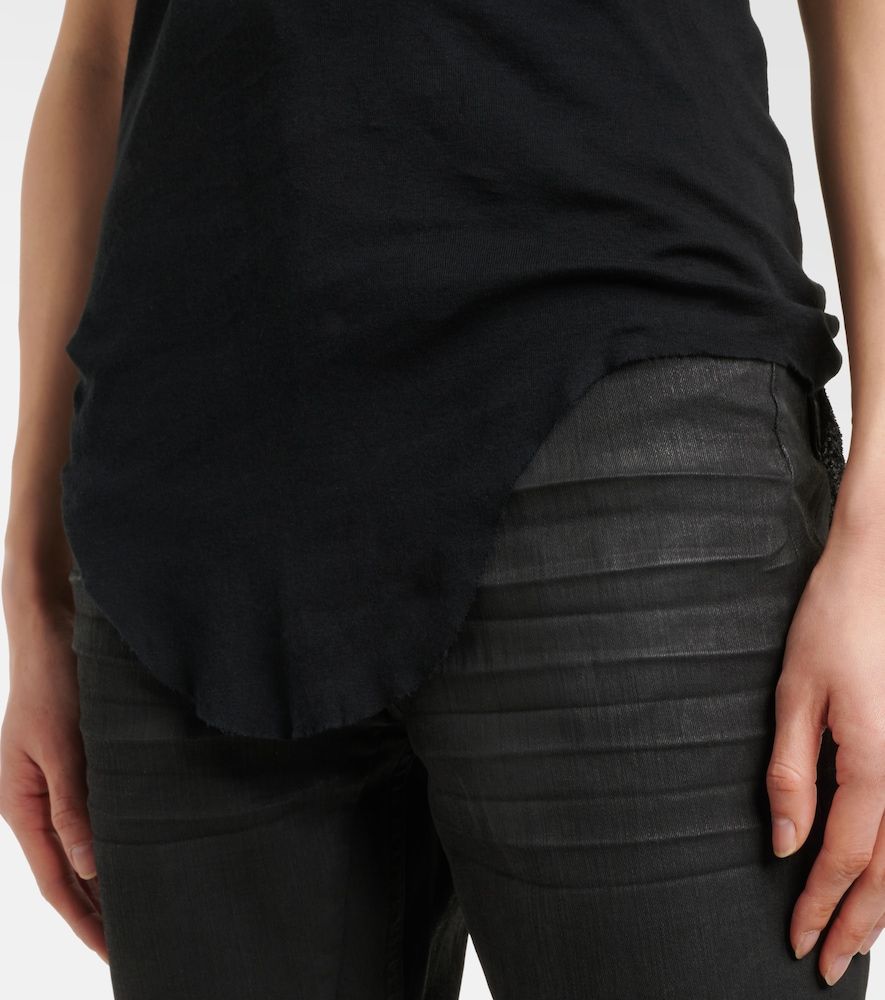 Top in maglia a coste di cotone - Rick Owens - Modalova