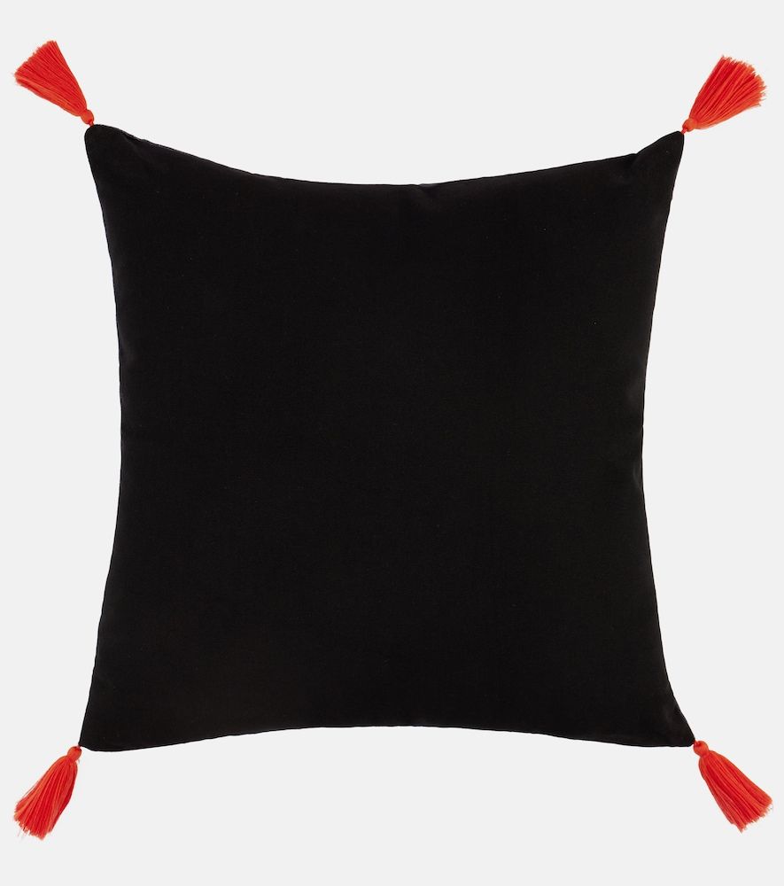Bedrucktes Kissen aus Baumwoll-Canvas - Les-Ottomans - Modalova
