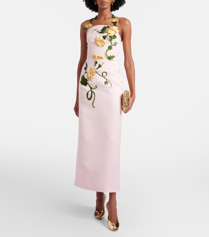 Vestido corsé de fiesta Ava con apliques - Leo Lin - Modalova