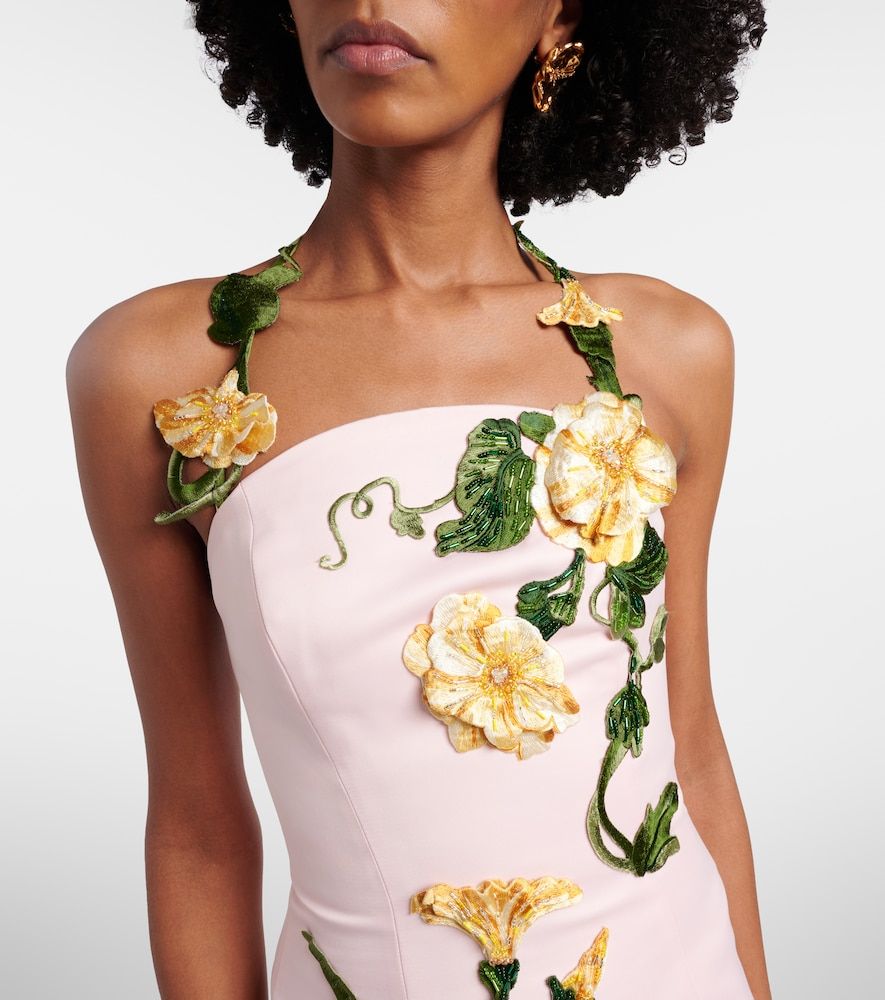 Vestido corsé de fiesta Ava con apliques - Leo Lin - Modalova