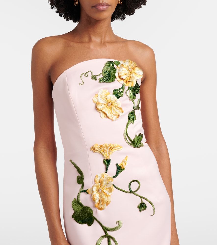 Vestido corsé de fiesta Ava con apliques - Leo Lin - Modalova
