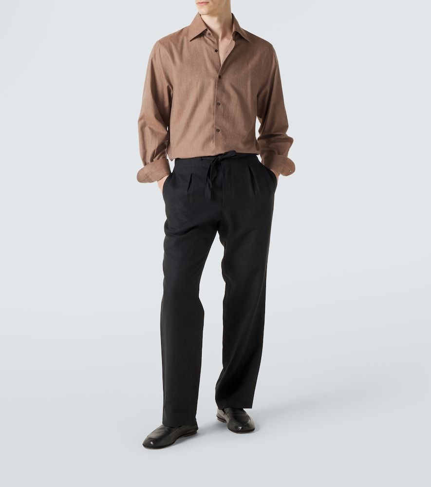 Stòffa Camicia in cotone e seta - Stoffa - Modalova