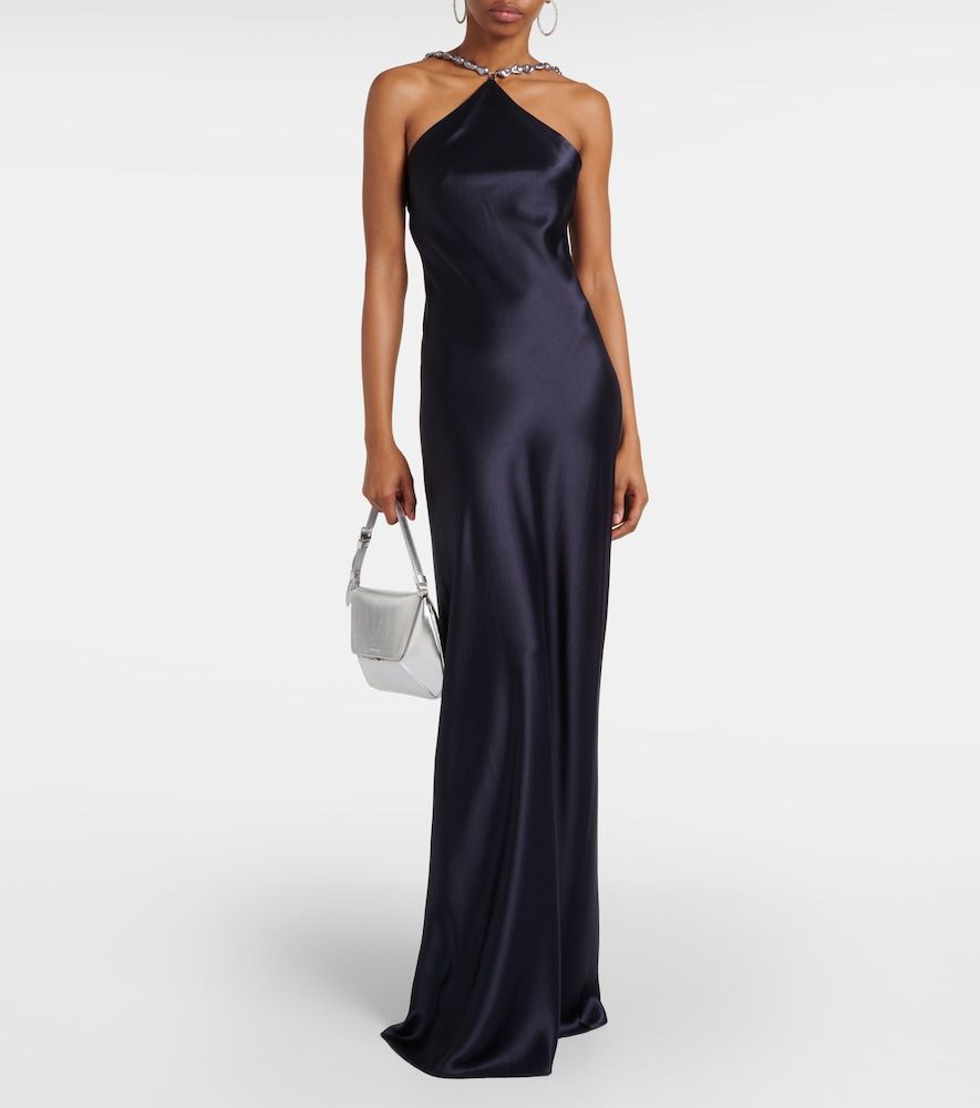 Abito sottoveste Cadence in satin - Staud - Modalova