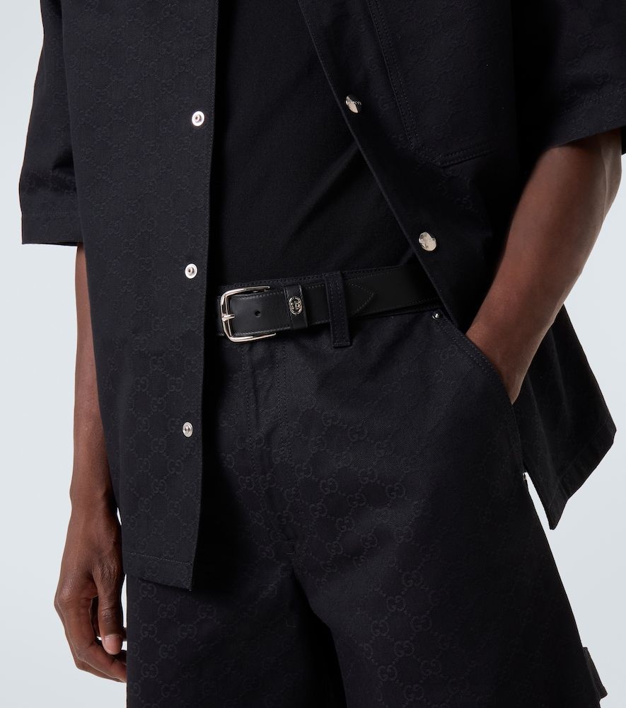 Gucci Gürtel GG aus Leder - Gucci - Modalova
