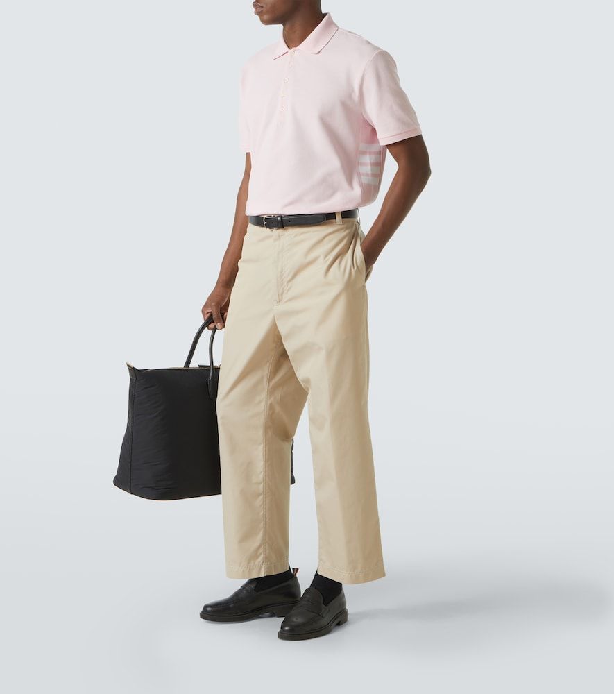 Thom Browne Polo 4-Bar in cotone - Thom Browne - Modalova
