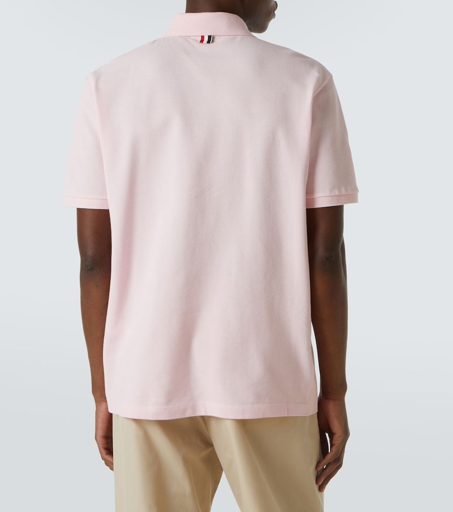 Thom Browne Polo 4-Bar in cotone - Thom Browne - Modalova
