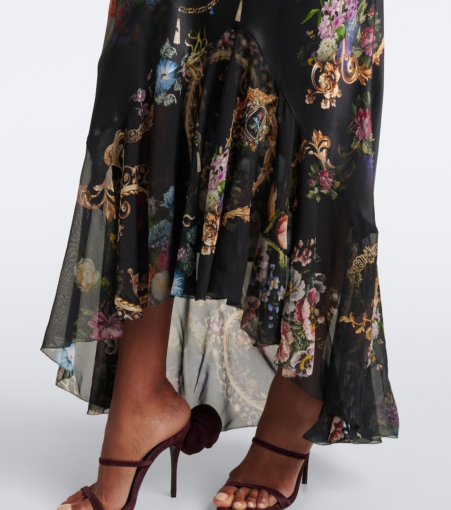 Abito sottoveste in raso di seta - Camilla - Modalova