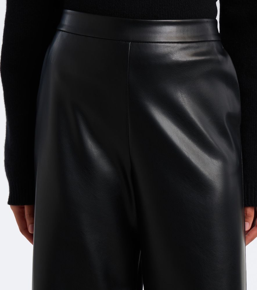 Pantaloni regular in jersey spalmato - 'S Max Mara - Modalova