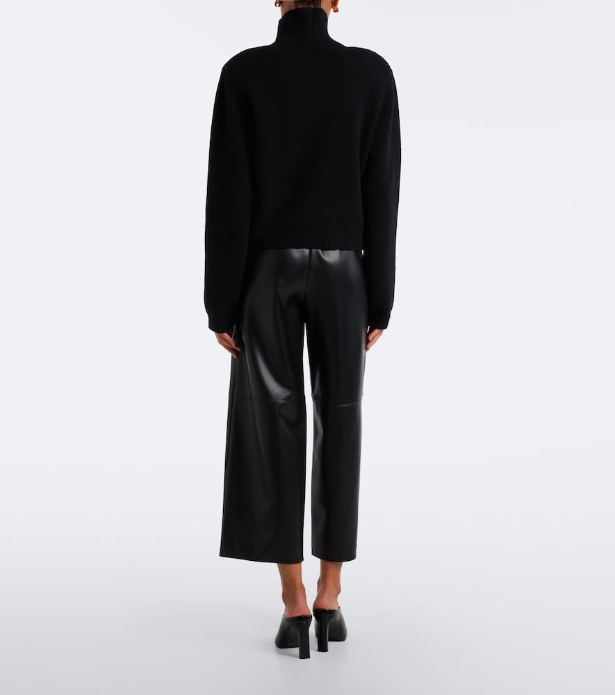 Pantaloni regular in jersey spalmato - 'S Max Mara - Modalova