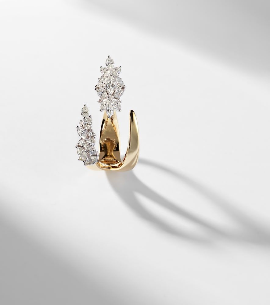 Anello Golden Strada in 18kt con diamanti - Yeprem - Modalova