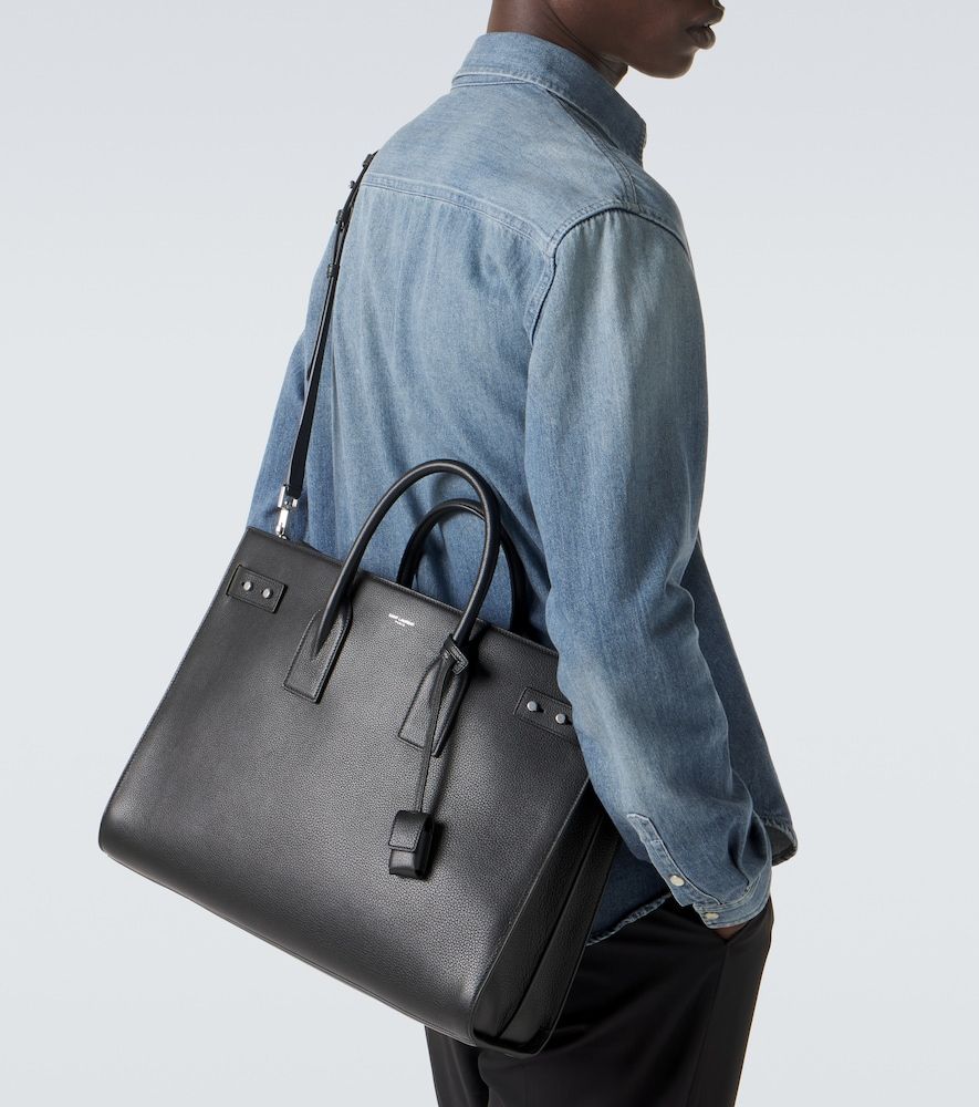 Borsa Sac De Jour Large in pelle - Saint Laurent - Modalova