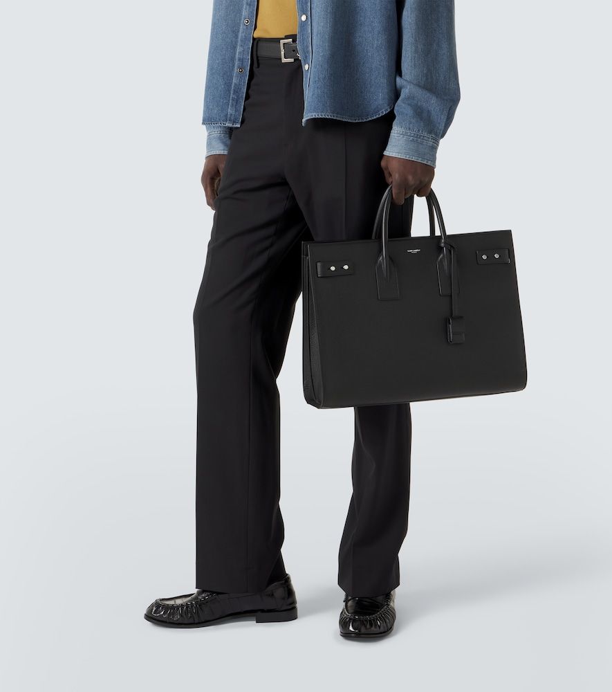 Sac De Jour Large leather top-handle bag - Saint Laurent - Modalova