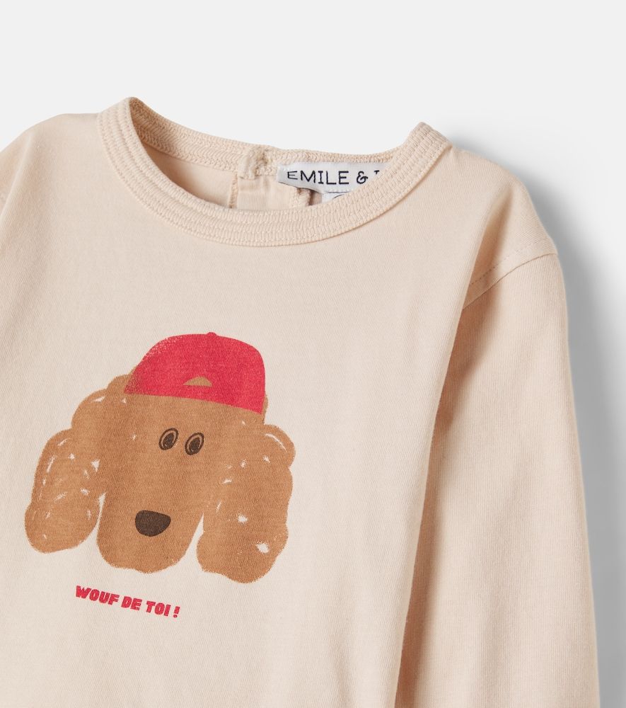 Bebé - camiseta de jersey de algodón estampada - Emile et Ida - Modalova