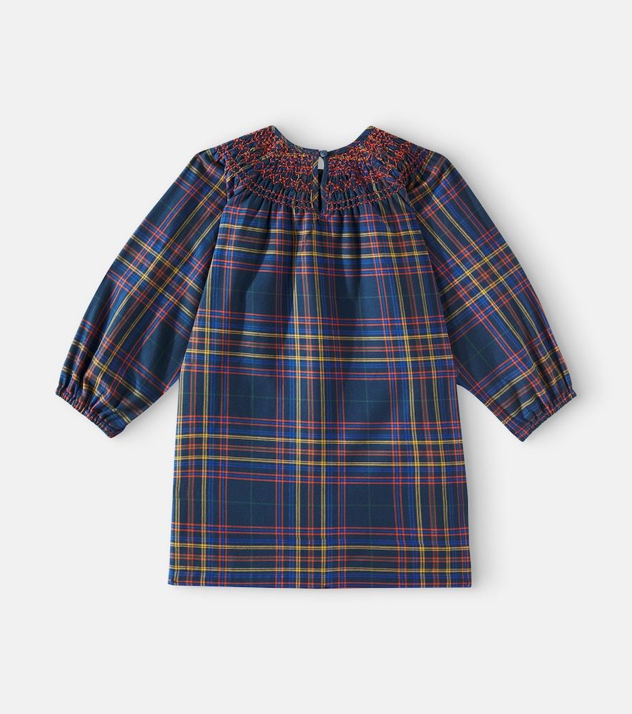 Vestido de franela de algodón a cuadros - Tinycottons - Modalova