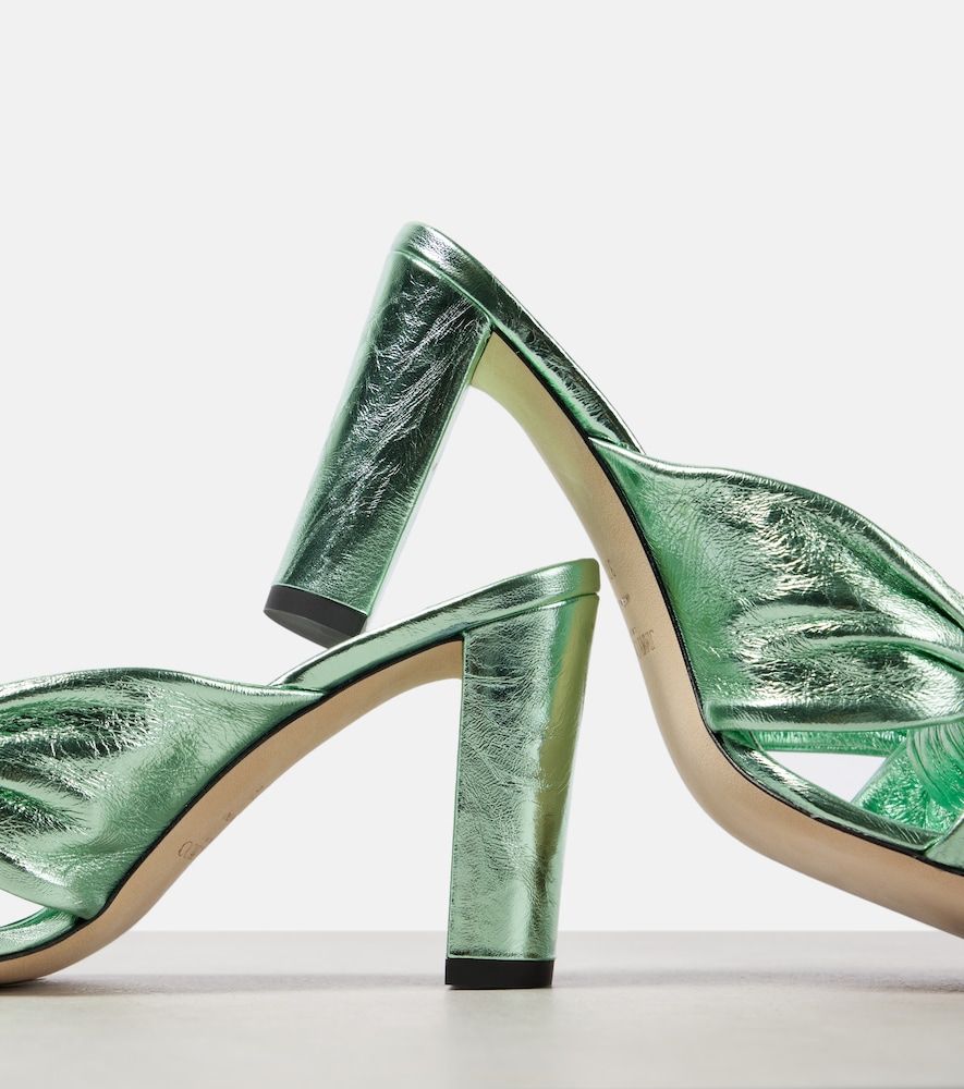 Sandalen Avenue 85 aus Metallic-Leder - Jimmy Choo - Modalova