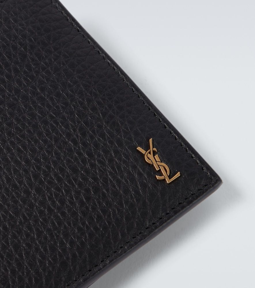 Tiny Cassandre East/West leather wallet - Saint Laurent - Modalova