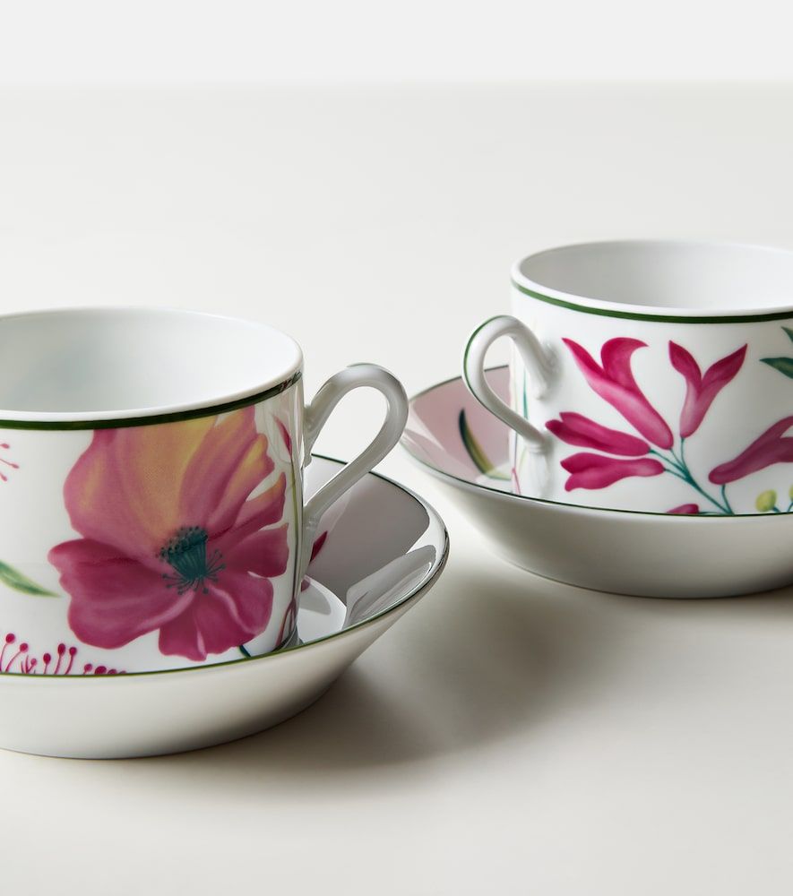 Set de 2 tazas de té y platillos Florenza - Ginori 1735 - Modalova