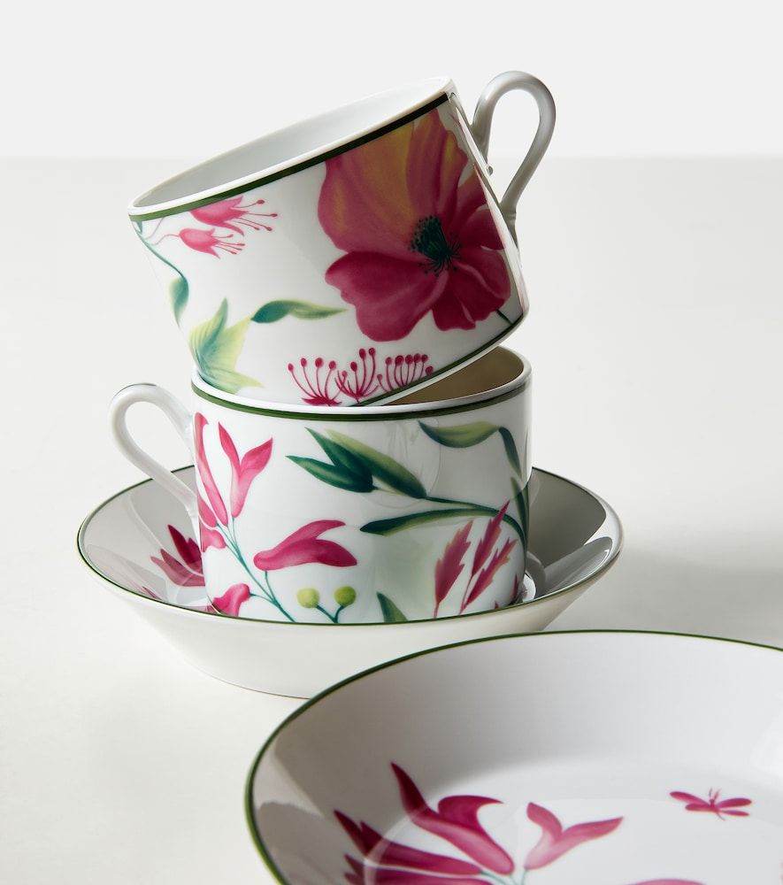 Set de 2 tazas de té y platillos Florenza - Ginori 1735 - Modalova