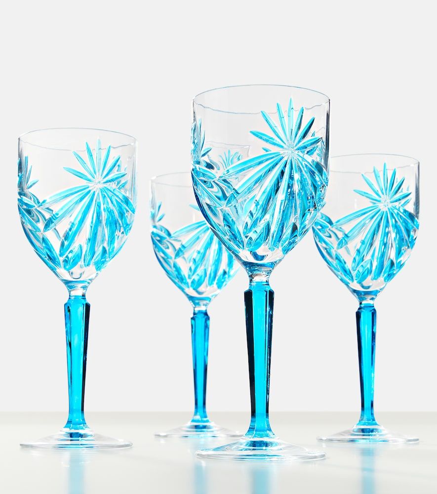 Set de 4 copas de vino de cristal - Les-Ottomans - Modalova