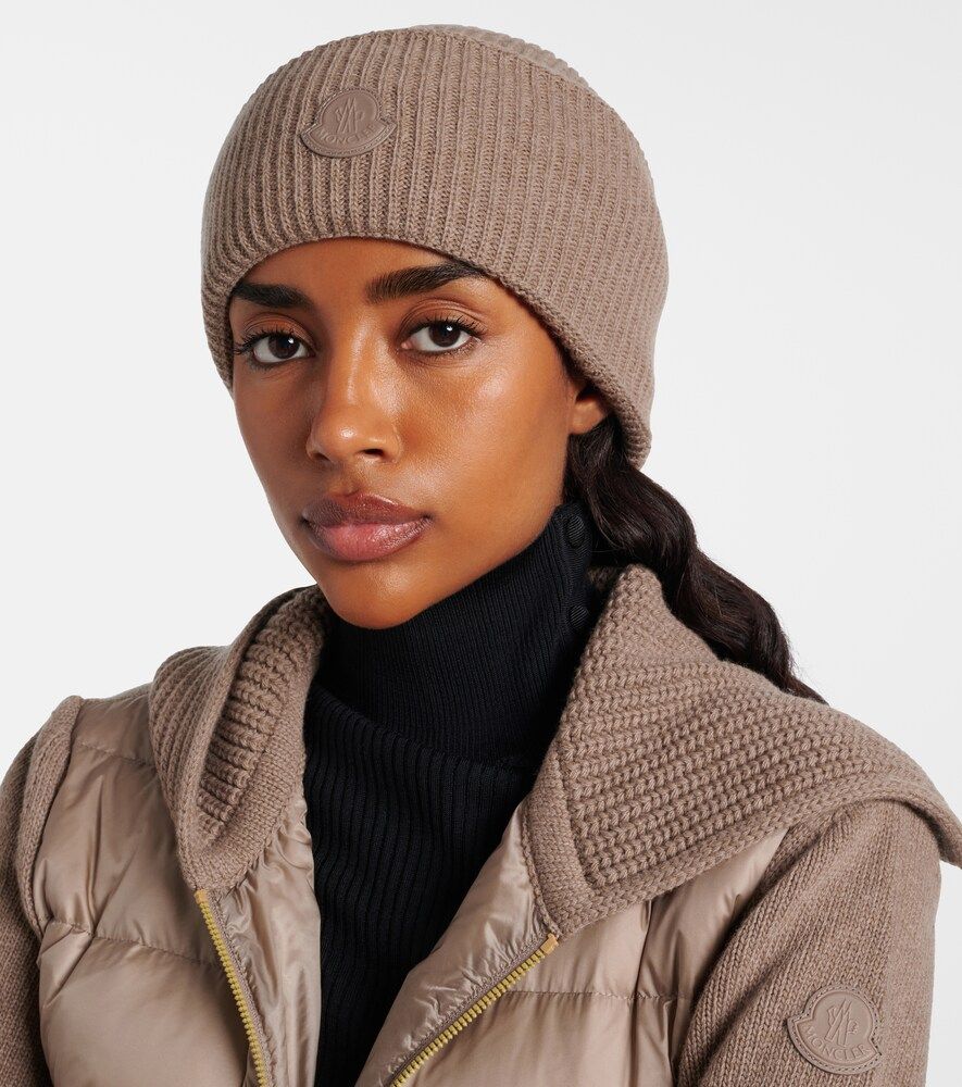 Moncler Wool and cashmere beanie - Moncler - Modalova