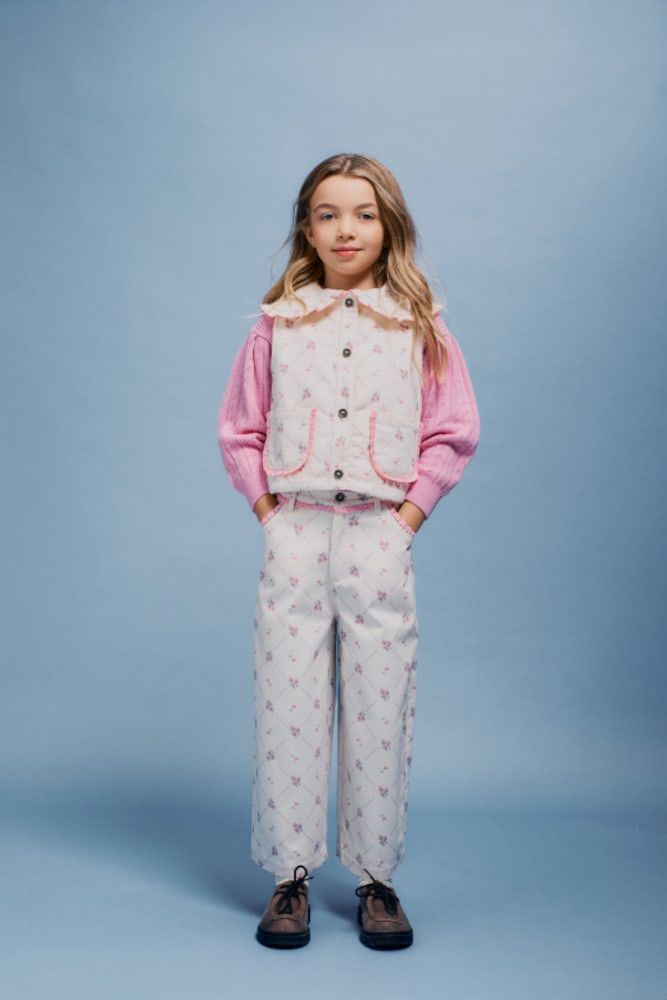 Pantalones Heidi de algodón florales - Bebe Organic - Modalova