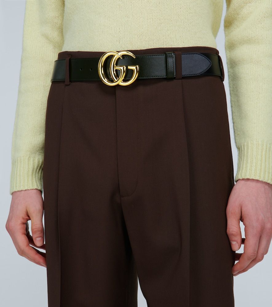 Gucci Gürtel Double G aus Leder - Gucci - Modalova