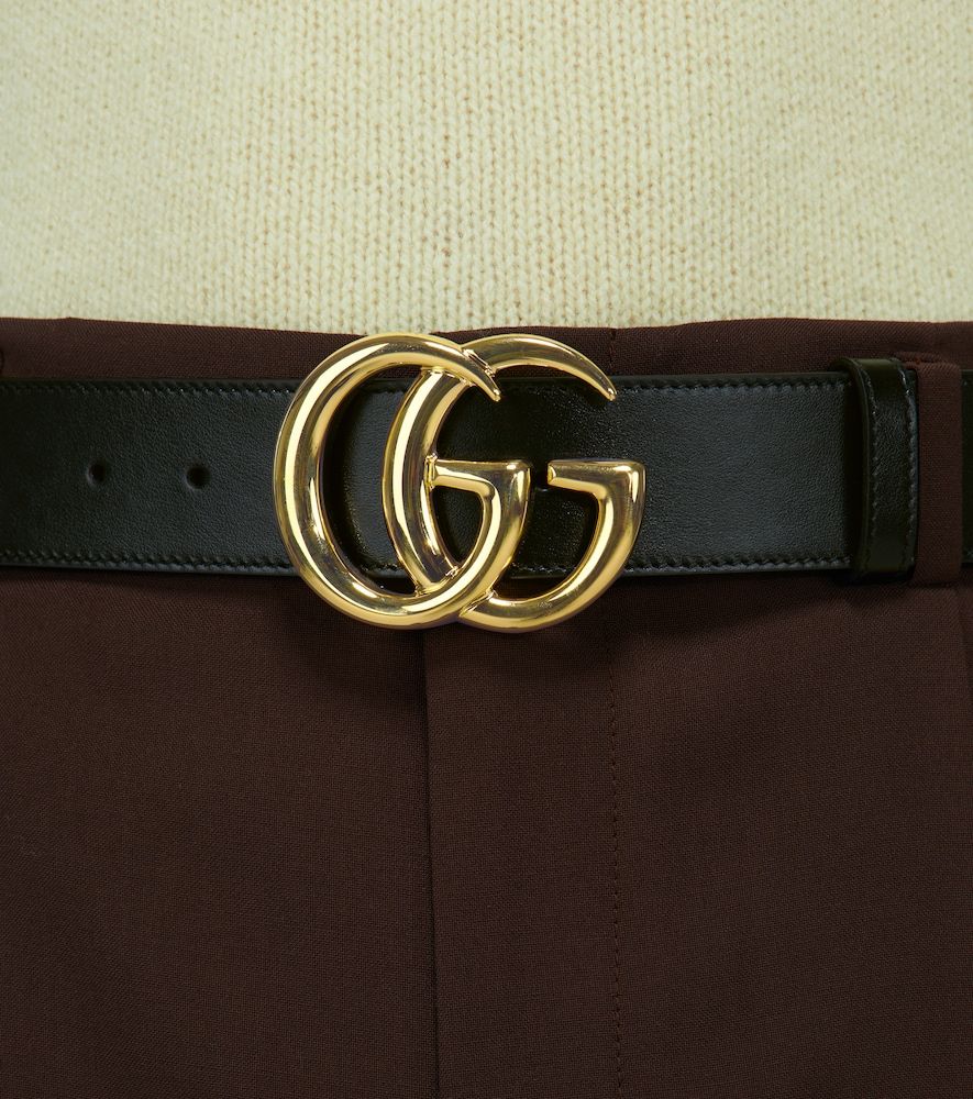 Gucci Gürtel Double G aus Leder - Gucci - Modalova