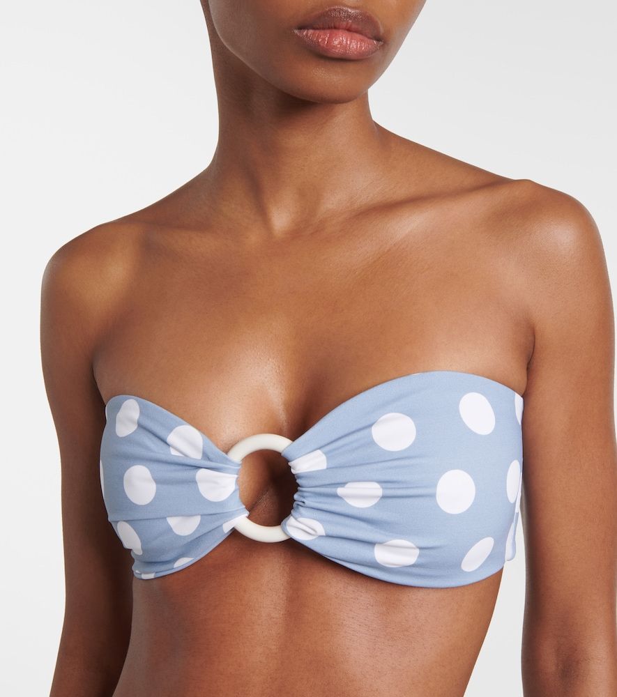 Coronada polka-dot bandeau bikini top - Marysia - Modalova