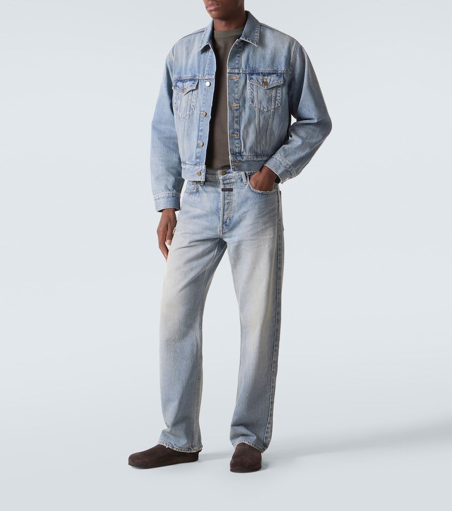 Chaqueta Trucker de denim cropped - Fear of God - Modalova