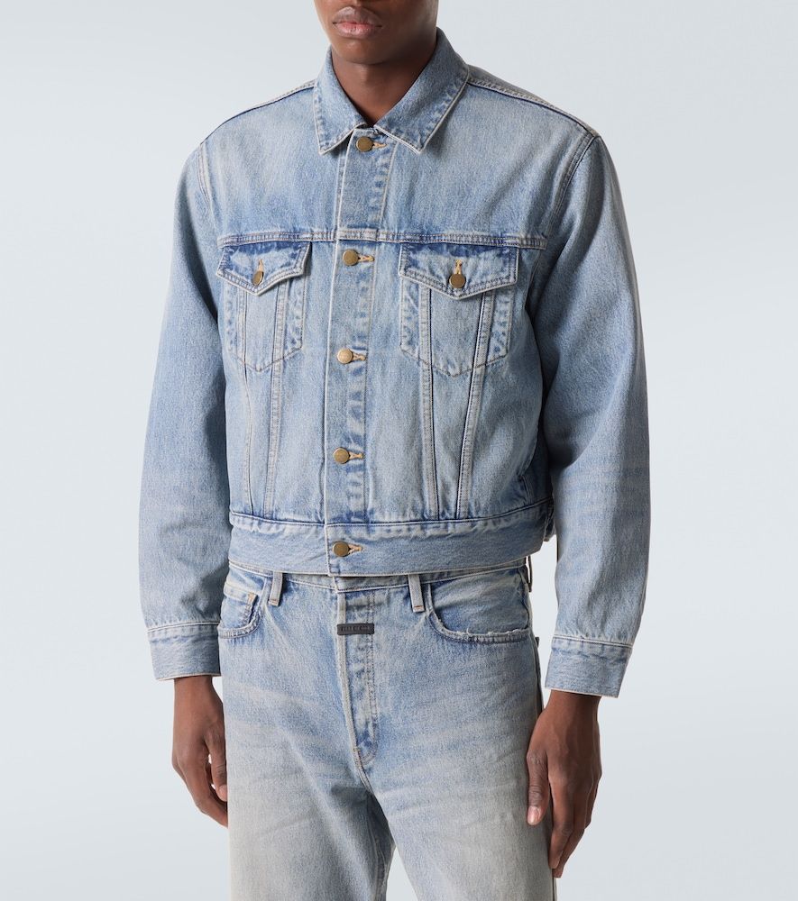 Chaqueta Trucker de denim cropped - Fear of God - Modalova