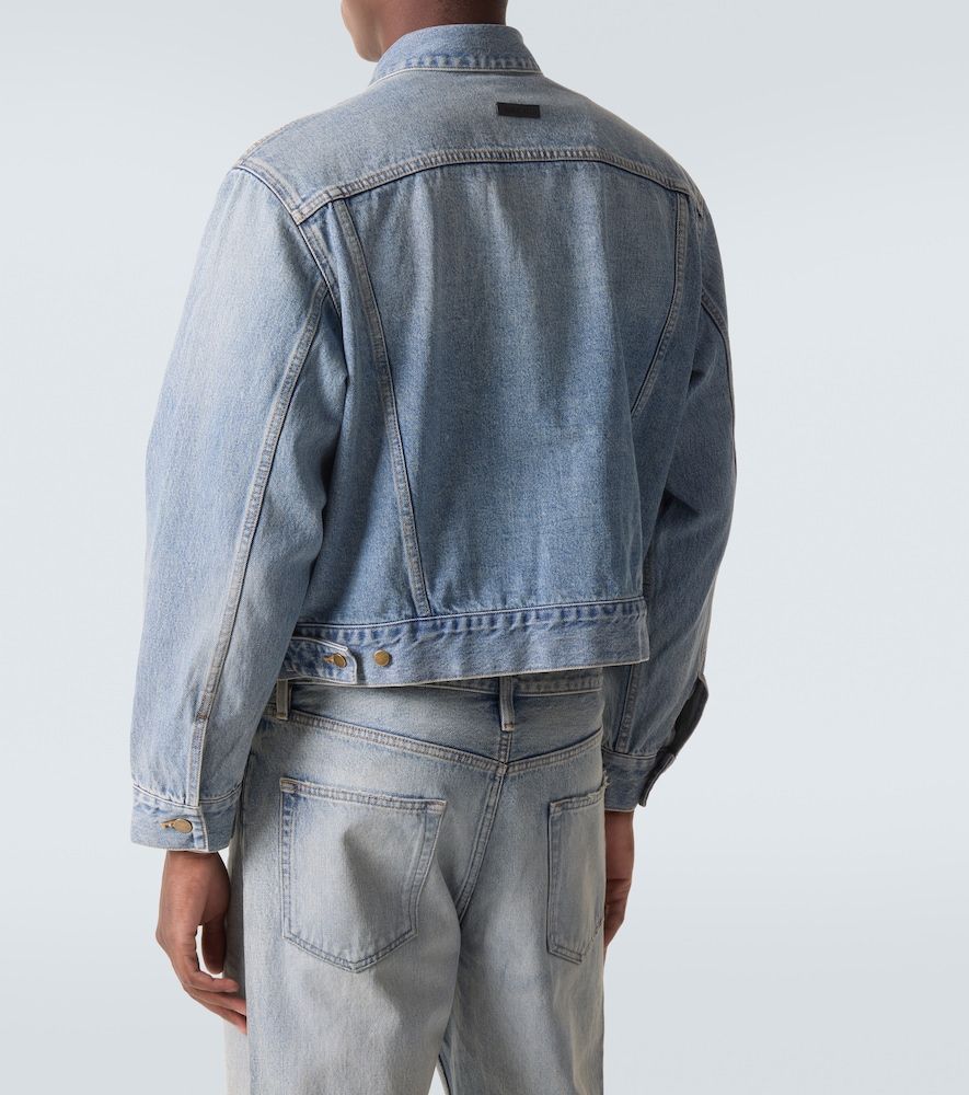 Chaqueta Trucker de denim cropped - Fear of God - Modalova