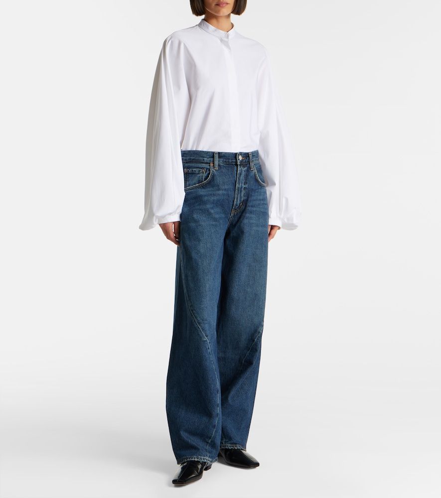 Mid-Rise Wide-Leg Jeans Twist - Agolde - Modalova