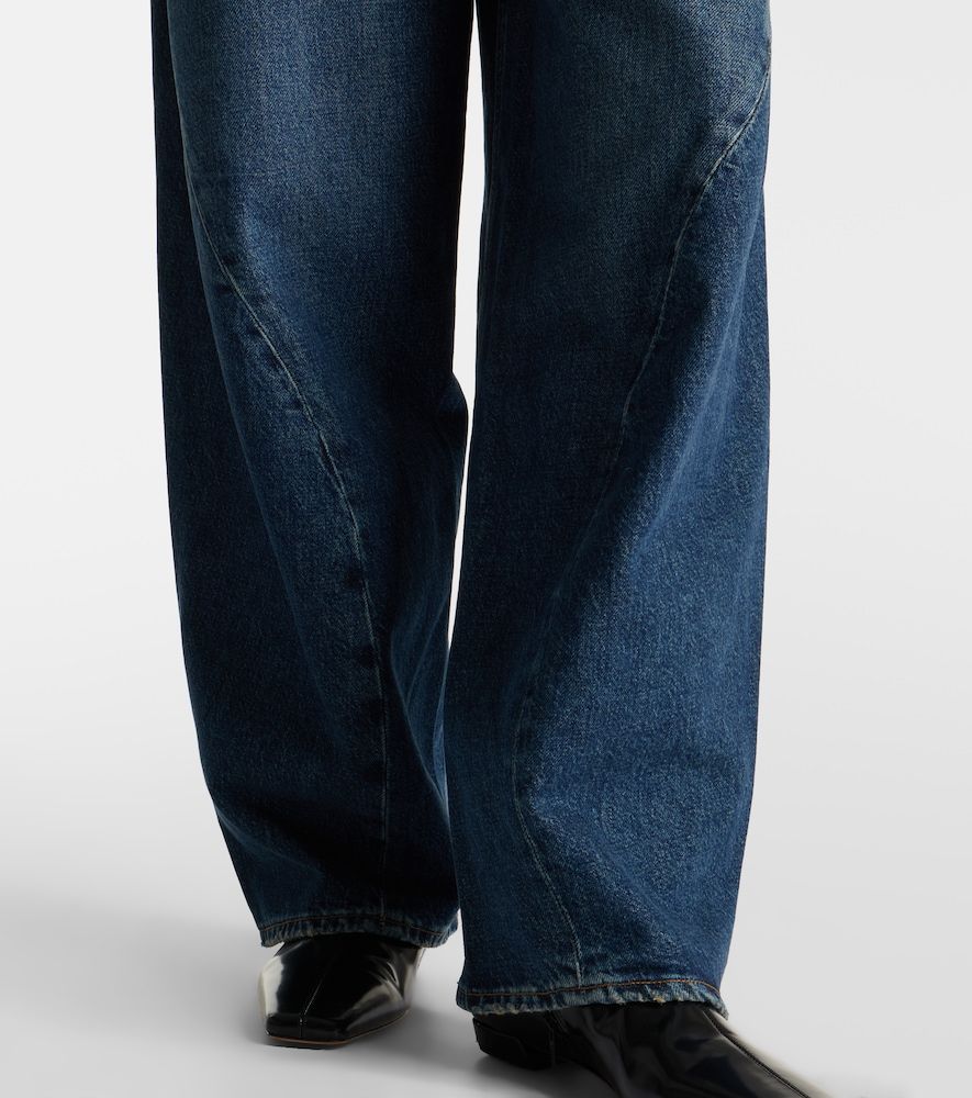 Mid-Rise Wide-Leg Jeans Twist - Agolde - Modalova