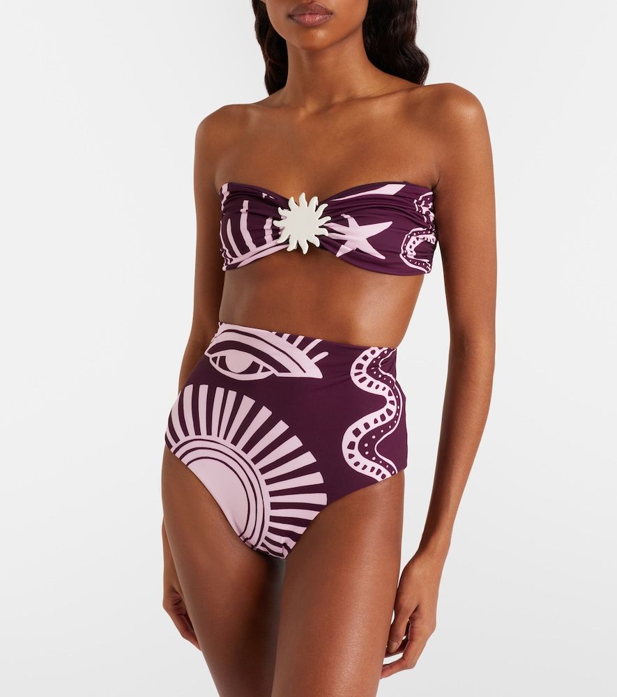 Slip bikini Elisa a vita alta - Cala de la Cruz - Modalova