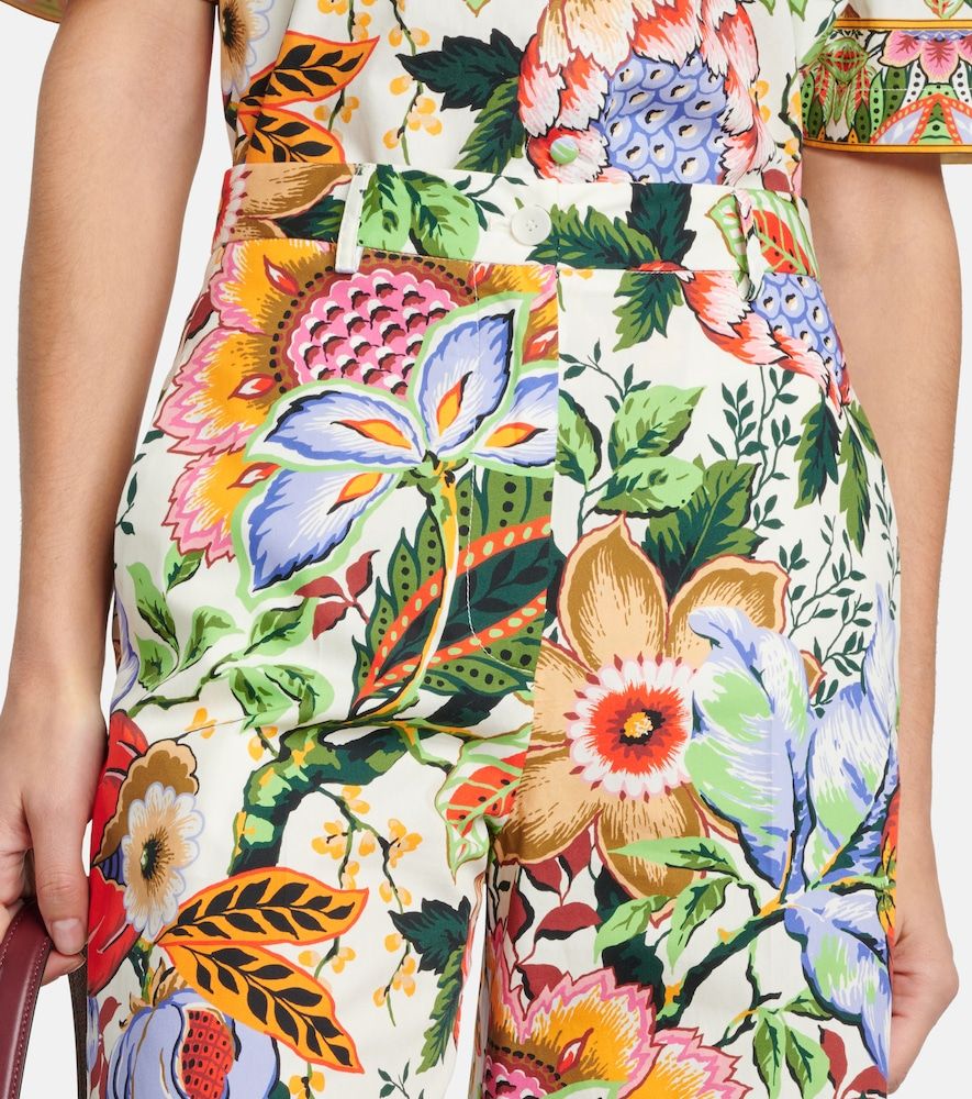 Pantalones culotte de algodón floral - Etro - Modalova