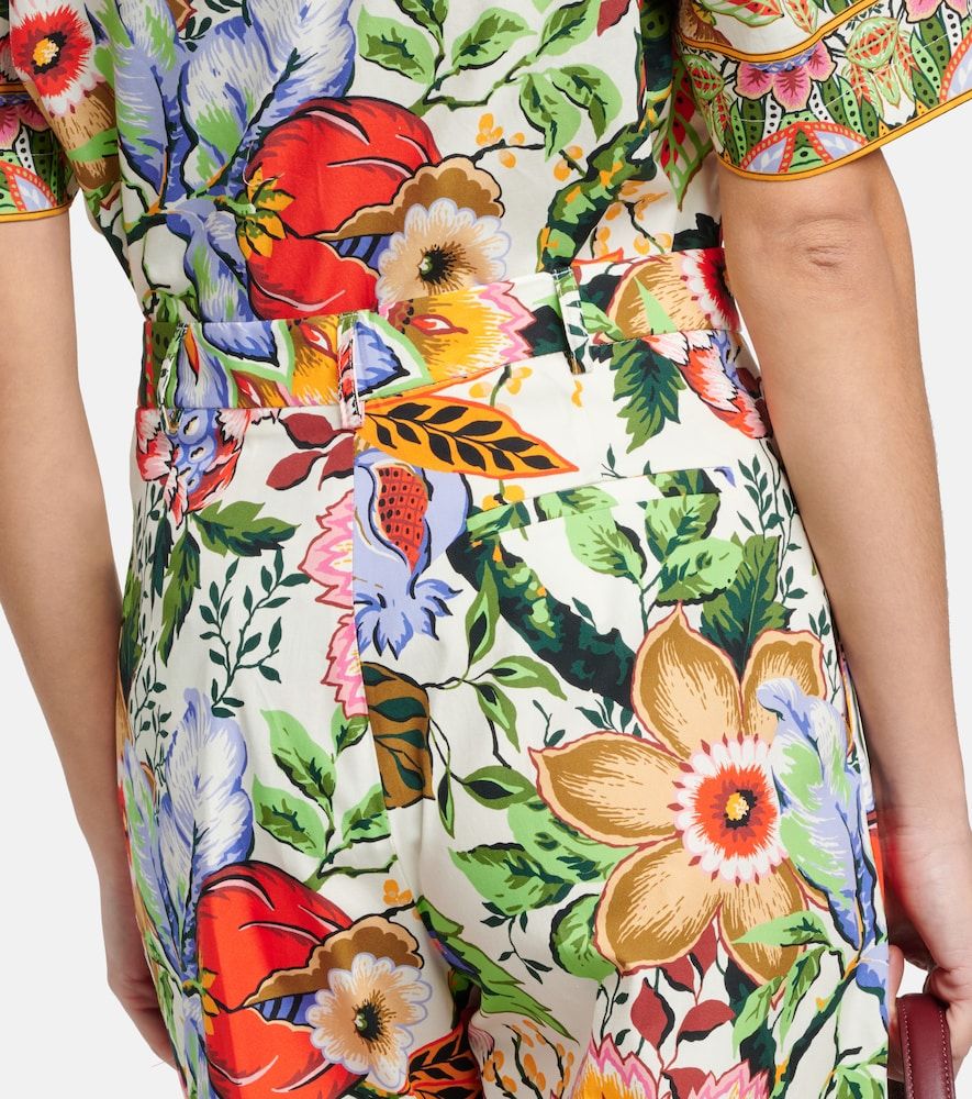 Pantalones culotte de algodón floral - Etro - Modalova
