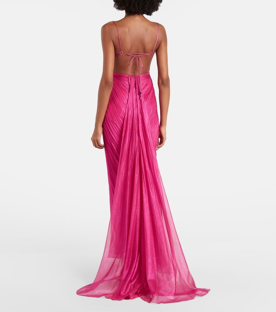 Robe Lupita aus Seide - Maria Lucia Hohan - Modalova