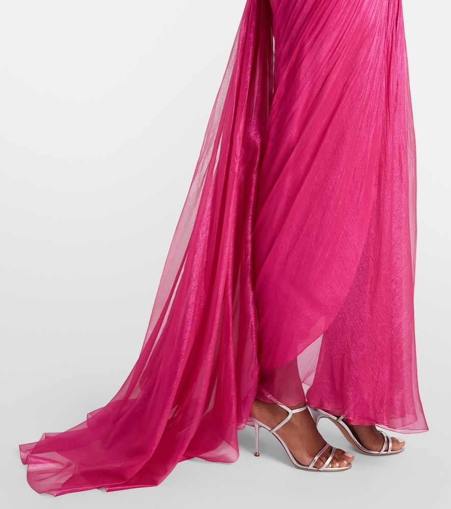 Lupita draped silk gown - Maria Lucia Hohan - Modalova