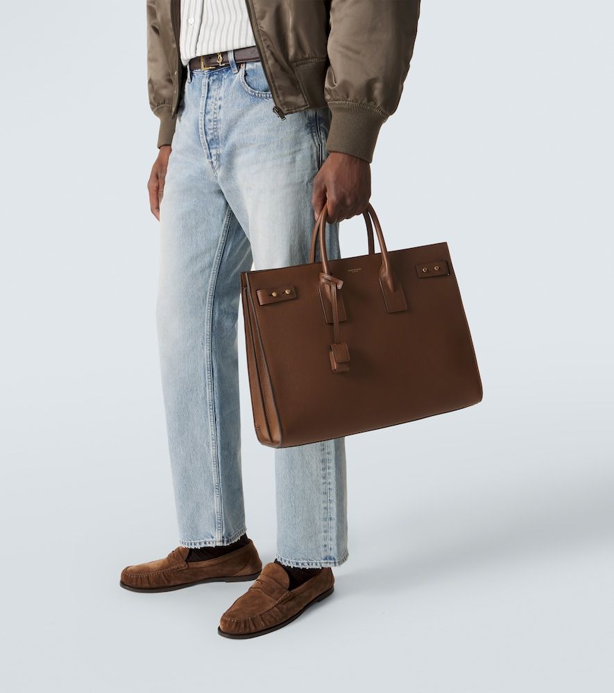 Sac De Jour Thin Large leather tote bag - Saint Laurent - Modalova