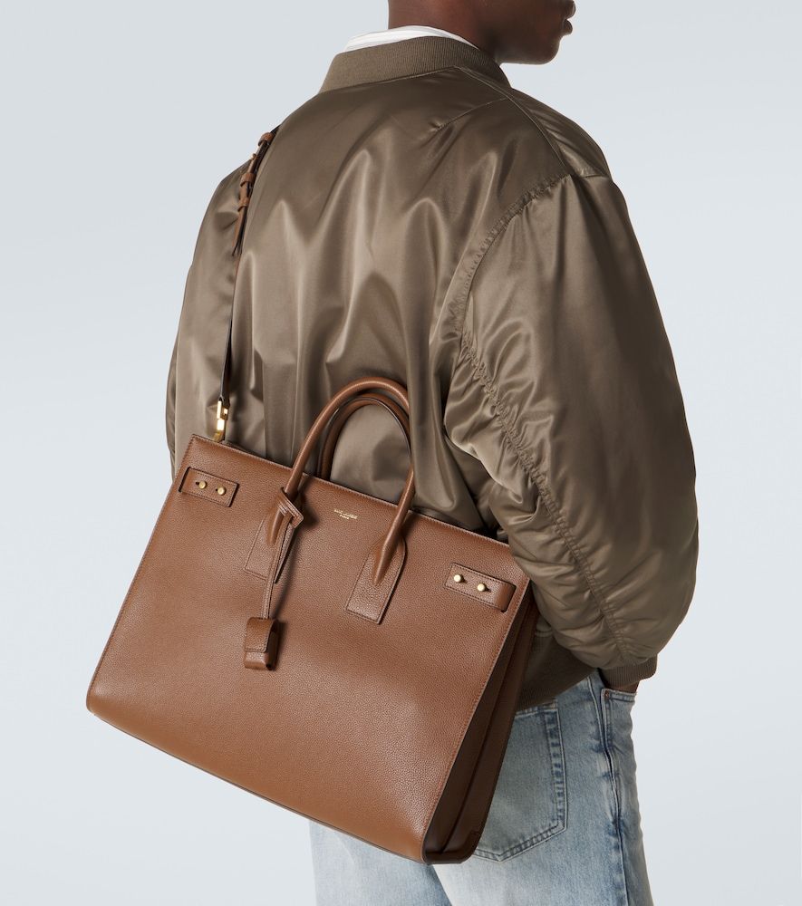 Sac De Jour Thin Large leather tote bag - Saint Laurent - Modalova